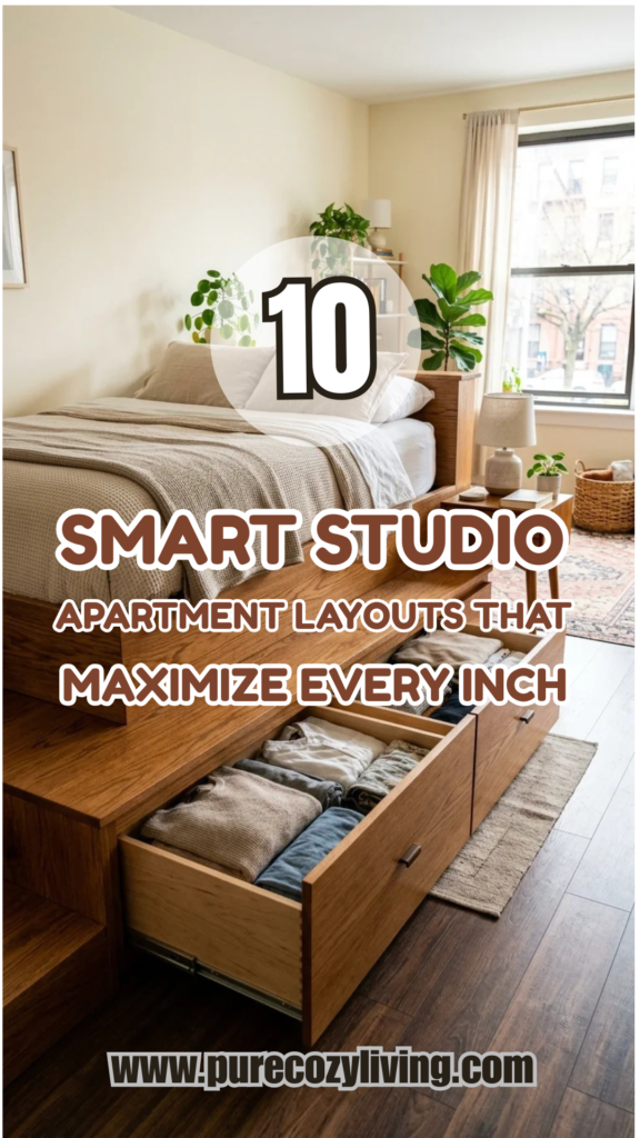 10 Smart Studio Apartment Layouts That Maximize Every Inch