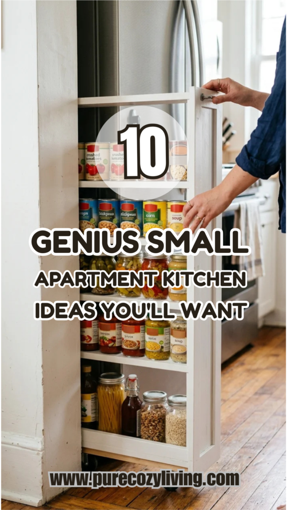 10 Genius Small Apartment Kitchen Ideas You’ll Want to Copy