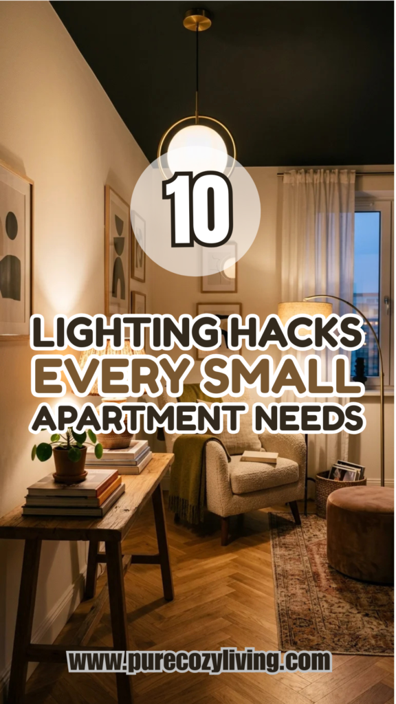 10 Lighting Hacks Every Small Apartment Needs