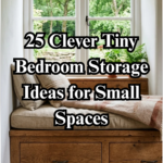 25 Clever Tiny Bedroom Storage Ideas for Small Spaces