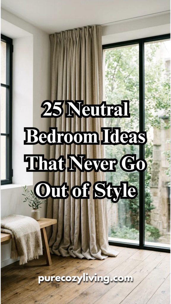 25 Neutral Bedroom Ideas That Never Go Out of Style