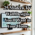 25 Modern TV Wall Designs You’ll Want in Your Home