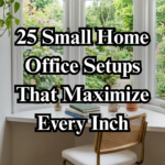 25 Small Home Office Setups That Maximize Every Inch