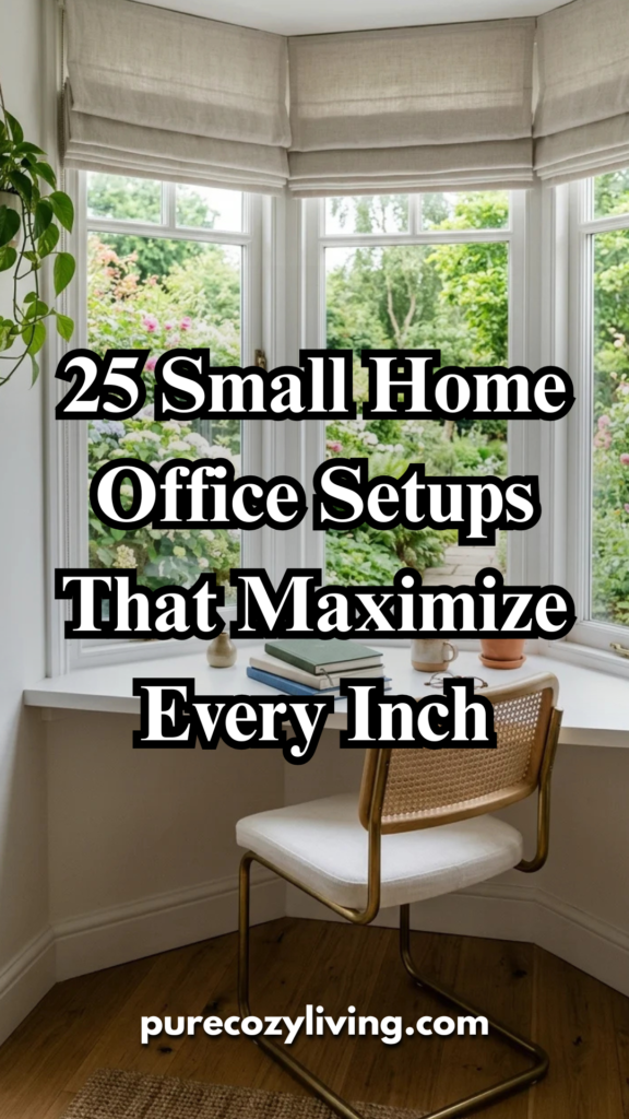 25 Small Home Office Setups That Maximize Every Inch