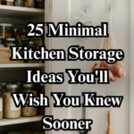 25 Minimal Kitchen Storage Ideas You’ll Wish You Knew Sooner