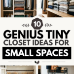 10 Genius Tiny Closet Ideas for Small Spaces