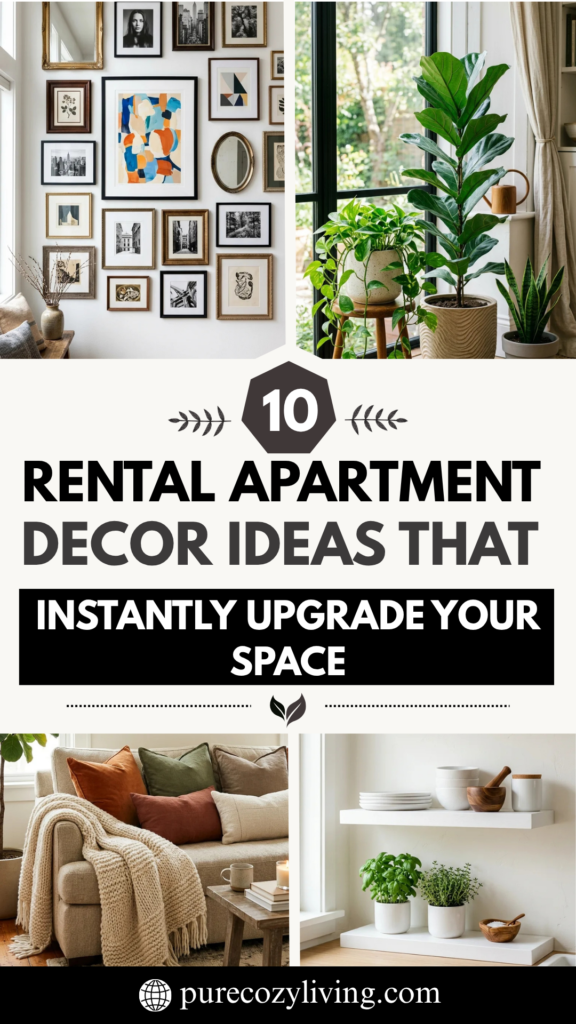 10 Rental Apartment Decor Ideas That Instantly Upgrade Your Space