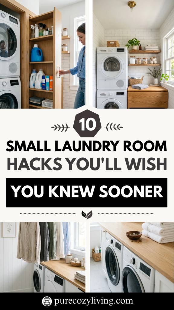 10 Small Laundry Room Hacks You’ll Wish You Knew Sooner
