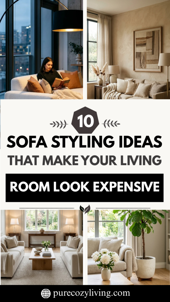 10 Sofa Styling Ideas That Make Your Living Room Look Expensive