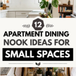 12 Apartment Dining Nook Ideas for Small Spaces