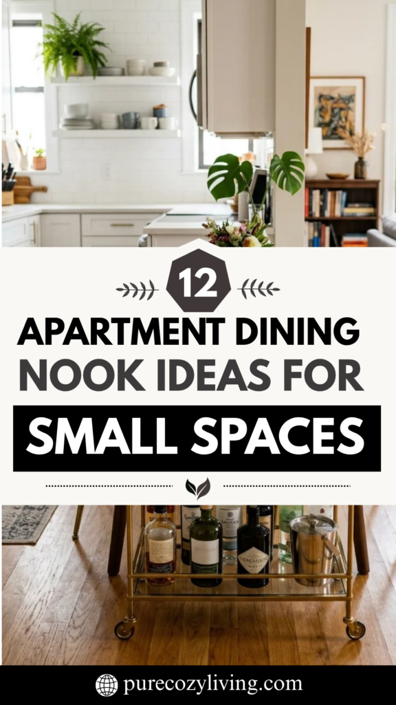 12 Apartment Dining Nook Ideas for Small Spaces