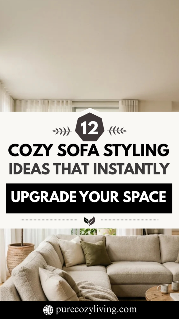 12 Cozy Sofa Styling Ideas That Instantly Upgrade Your Space