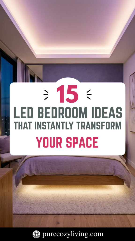 15 LED Bedroom Ideas That Instantly Transform Your Space