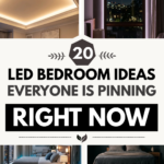 20 LED Bedroom Ideas Everyone Is Pinning Right Now