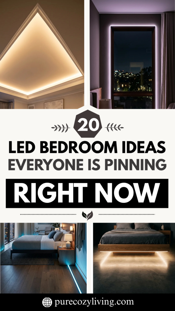 20 LED Bedroom Ideas Everyone Is Pinning Right Now