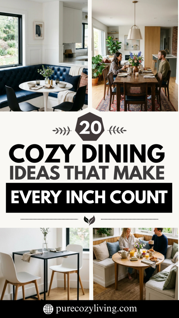 20 Cozy Dining Nook Ideas That Make Every Inch Count