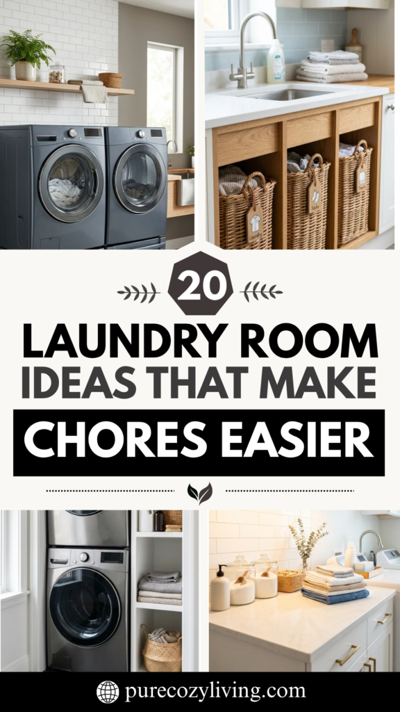 20 Laundry Room Ideas That Make Chores Easier