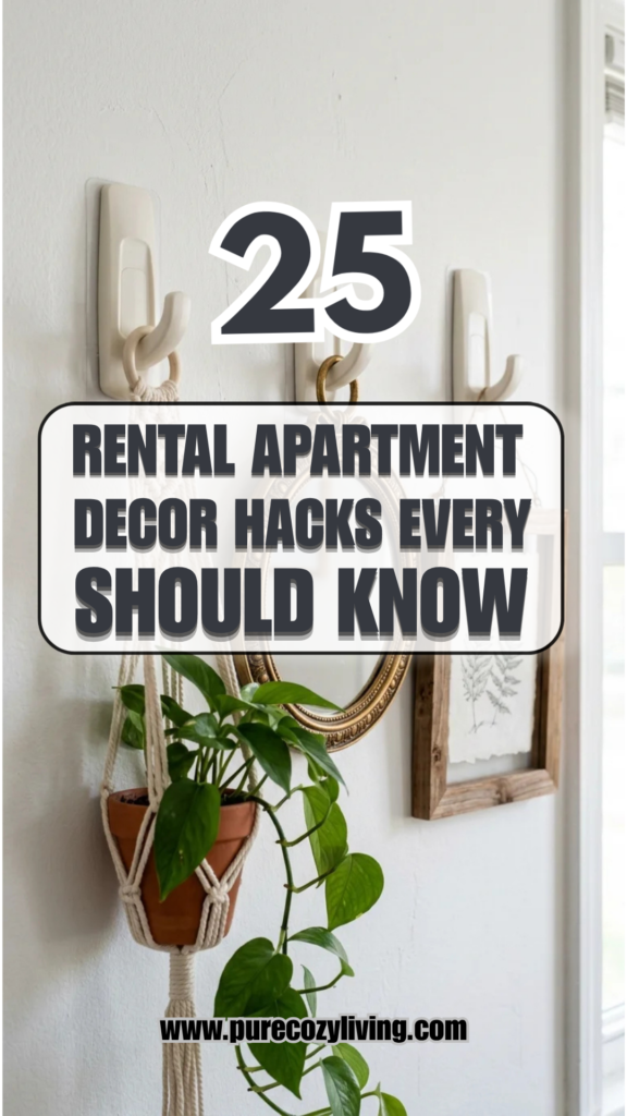 25 Rental Apartment Decor Hacks Every Renter Should Know