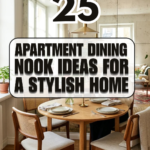 25 Apartment Dining Nook Ideas for a Stylish Home
