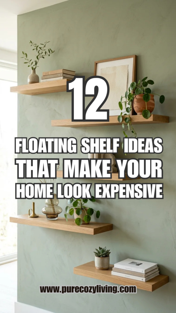 12 Floating Shelf Ideas That Make Your Home Look Expensive