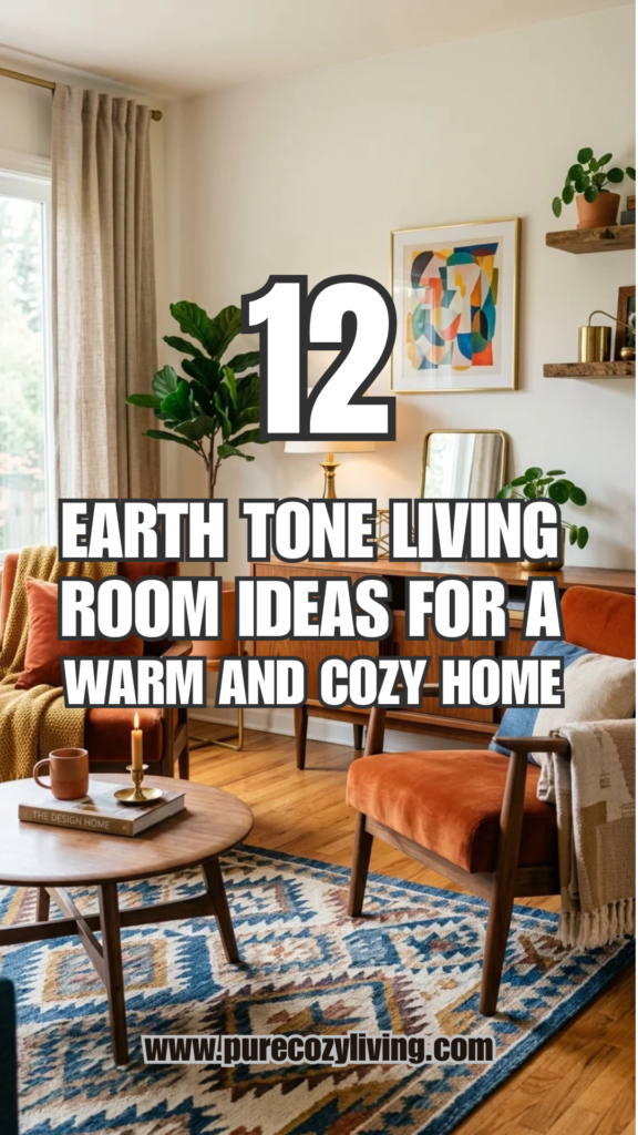 12 Earth Tone Living Room Ideas for a Warm and Cozy Home