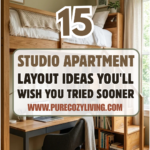 15 Studio Apartment Layout Ideas You’ll Wish You Tried Sooner