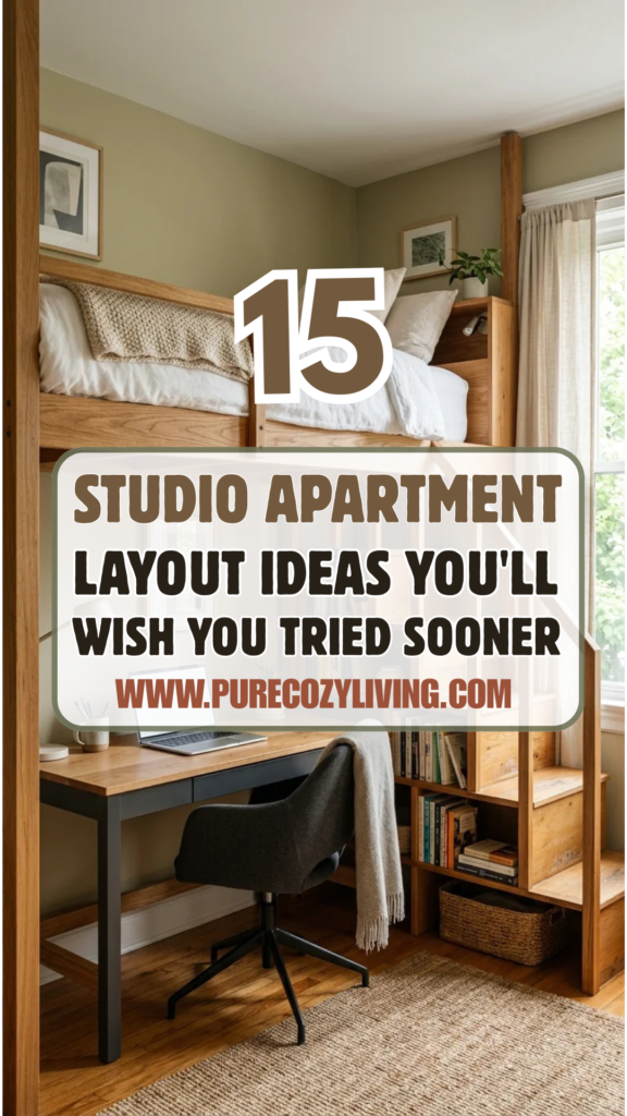 15 Studio Apartment Layout Ideas You’ll Wish You Tried Sooner