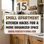 15 Small Apartment Kitchen Hacks for a More Organized Space