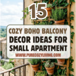 15 Cozy Boho Balcony Decor Ideas for Small Apartments