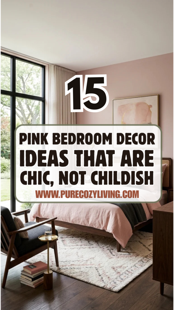 15 Pink Bedroom Decor Ideas That Are Chic, Not Childish