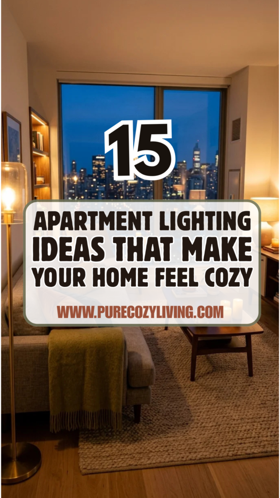 15 Apartment Lighting Ideas That Make Your Home Feel Cozy
