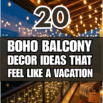 20 Boho Balcony Decor Ideas That Feel Like a Vacation