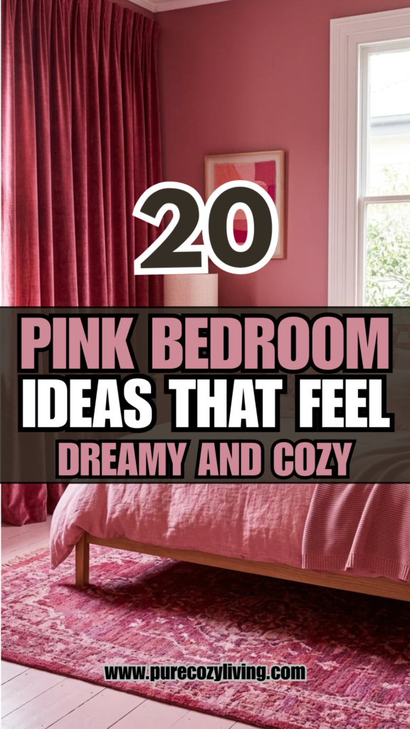 20 Pink Bedroom Ideas That Feel Dreamy and Cozy