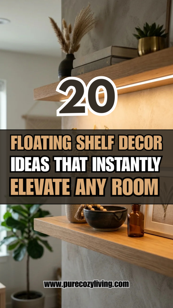 20 Floating Shelf Decor Ideas That Instantly Elevate Any Room