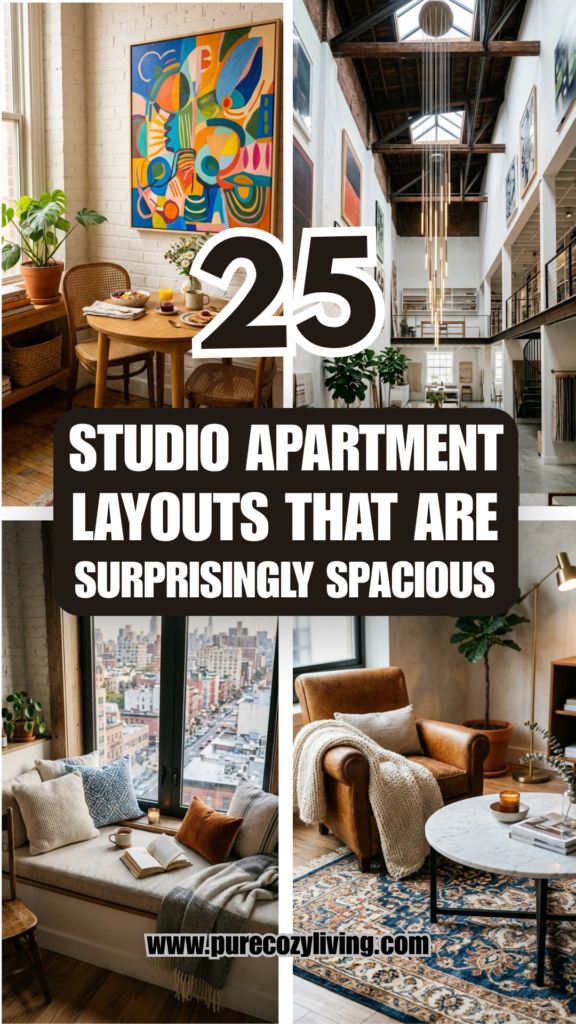 25 Studio Apartment Layouts That Are Surprisingly Spacious