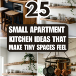 25 Small Apartment Kitchen Ideas That Make Tiny Spaces Feel Huge