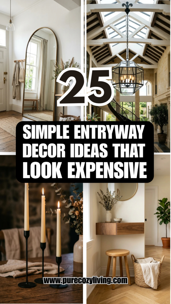 25 Simple Entryway Decor Ideas That Look Expensive