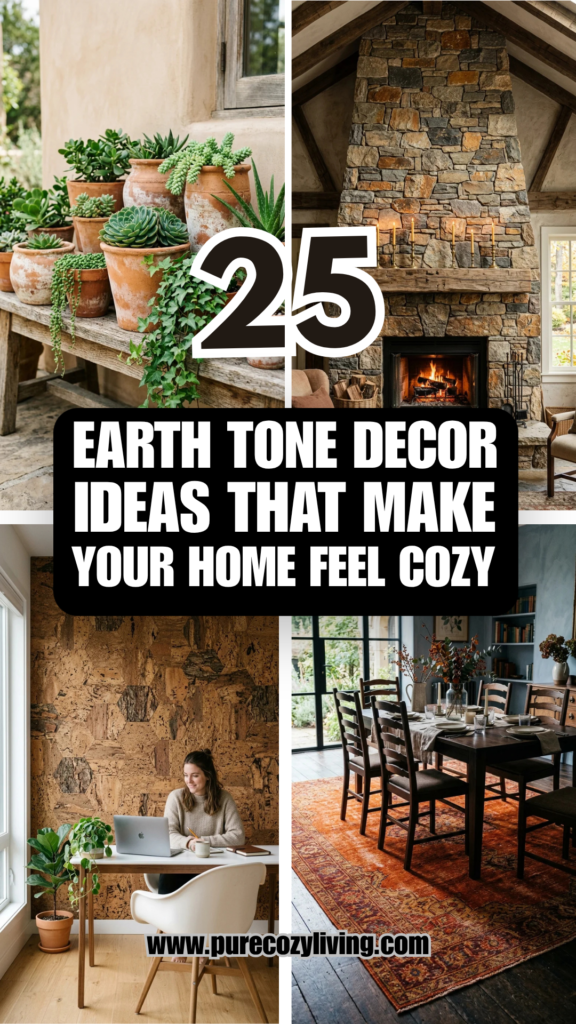 25 Earth Tone Decor Ideas That Make Your Home Feel Cozy