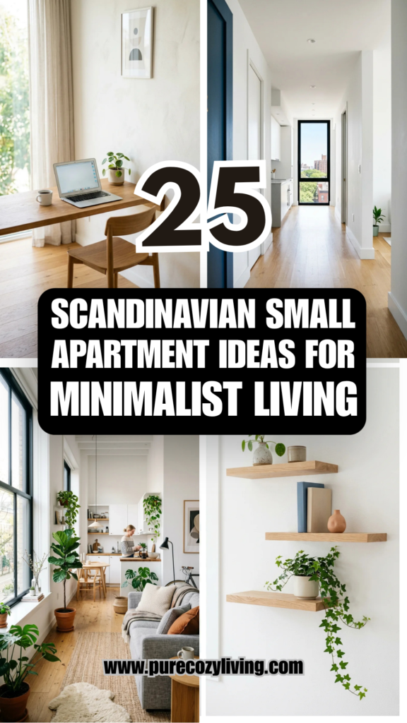 25 Scandinavian Small Apartment Ideas for Minimalist Living