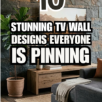 10 Stunning TV Wall Designs Everyone Is Pinning