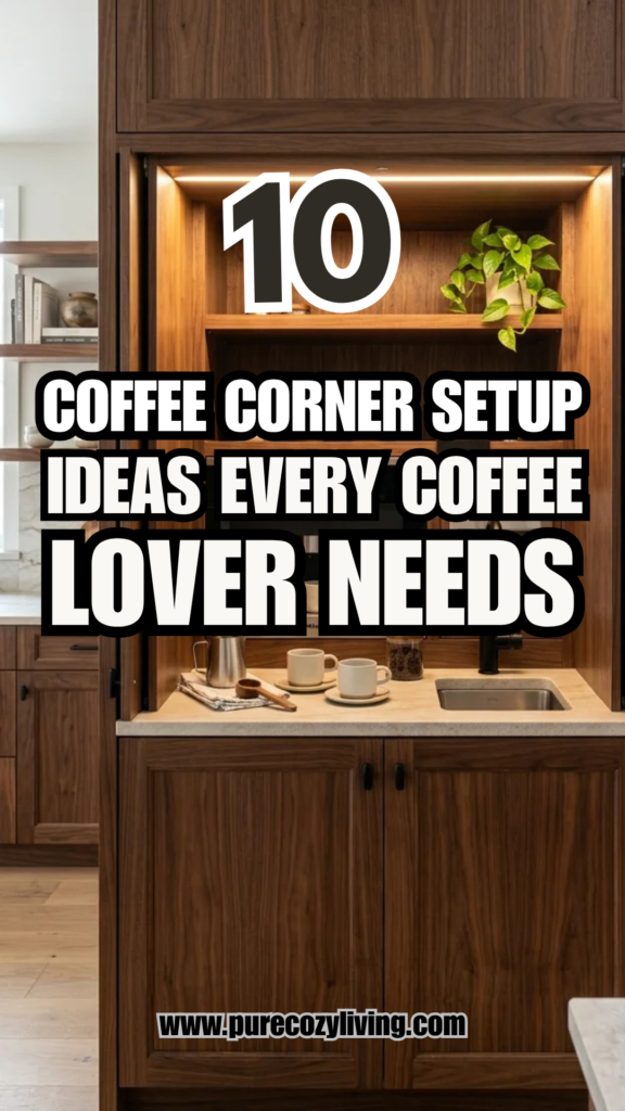 10 Coffee Corner Setup Ideas Every Coffee Lover Needs