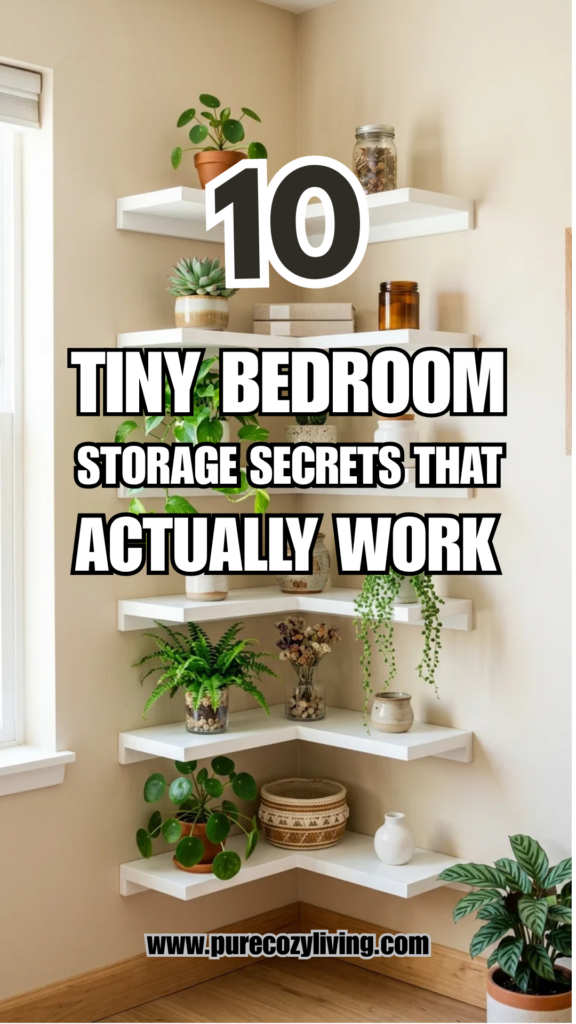 10 Tiny Bedroom Storage Secrets That Actually Work