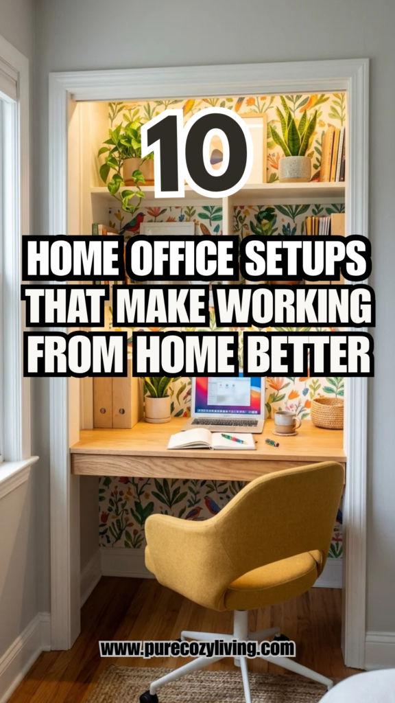 10 Home Office Setups That Make Working From Home Better