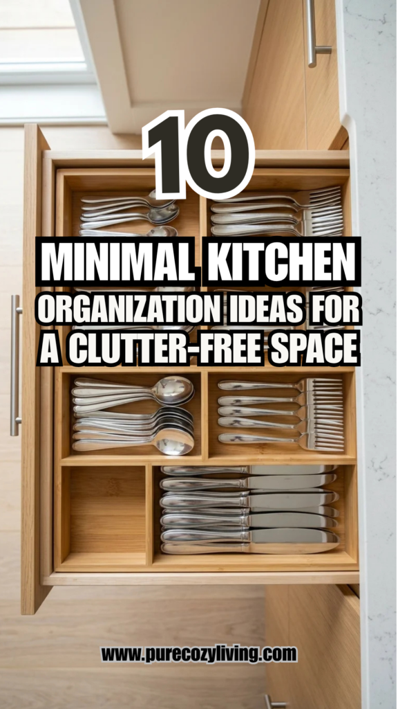 10 Minimal Kitchen Organization Ideas for a Clutter-Free Space