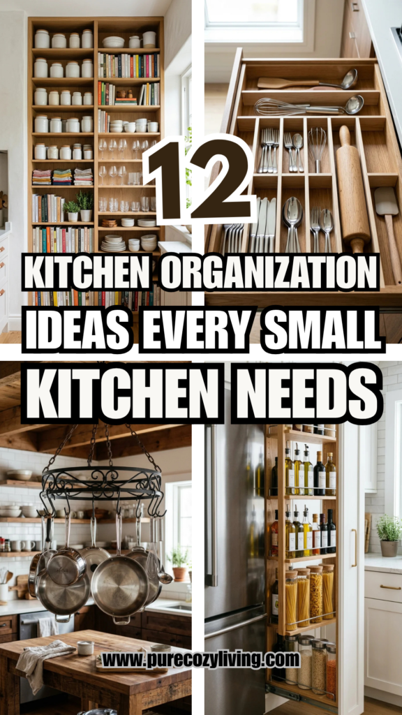 12 Kitchen Organization Ideas Every Small Kitchen Needs