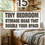 15 Tiny Bedroom Storage Ideas That Double Your Space