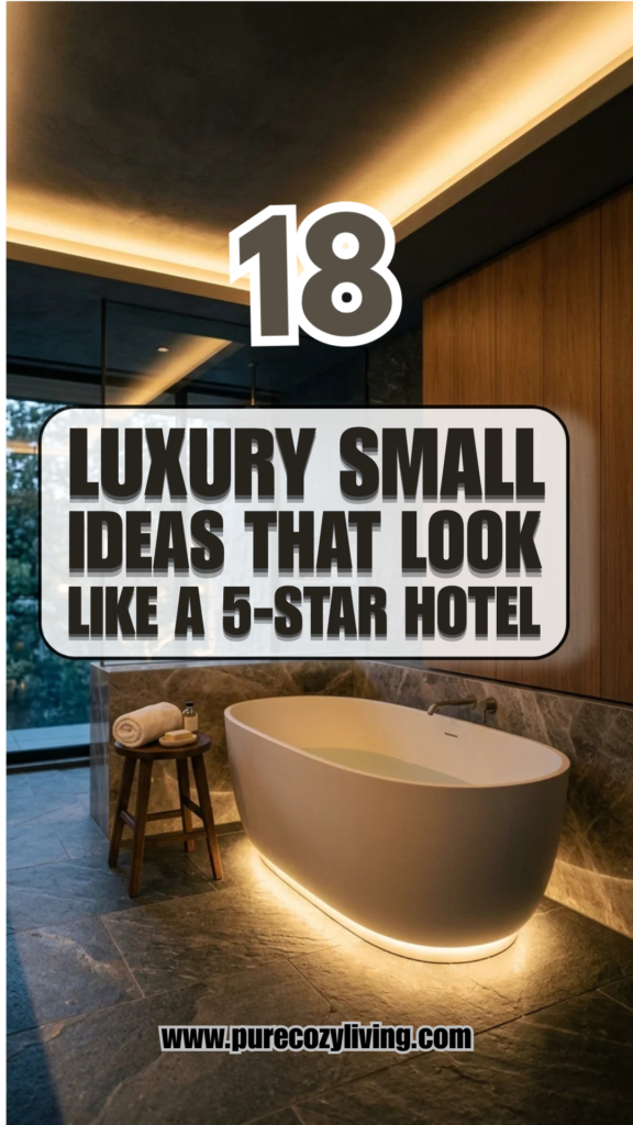 18 Luxury Small Bathroom Ideas That Look Like a 5-Star Hotel