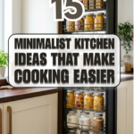 15 Minimalist Kitchen Ideas That Make Cooking Easier