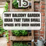 15 Tiny Balcony Garden Ideas That Turn Small Spaces Into Green Havens