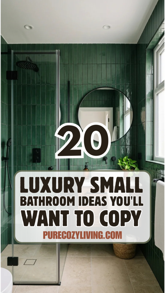 20 Luxury Small Bathroom Ideas You’ll Want to Copy